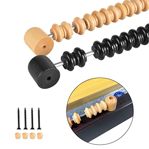 Shuffleboard Score Keeper,Classic Bead Score System Wooden