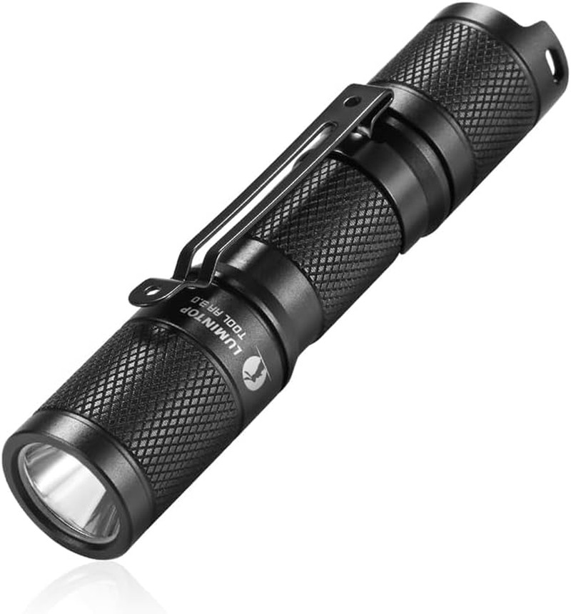 Tool AA 2.0 EDC Flashlight, Pocket-Sized Keychain Light, Super Bright 650 Lumens
