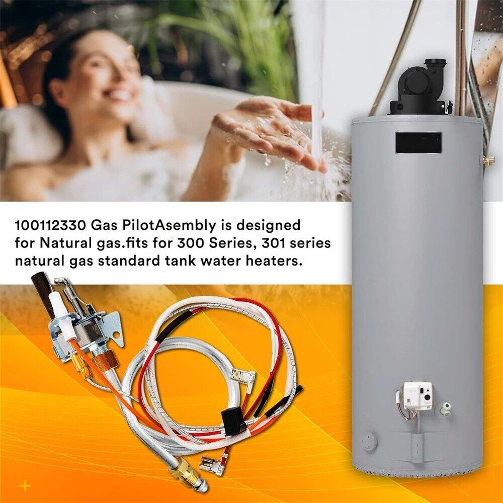 100112330 Water Heater Pilot Assembly Fit For 300 301 Series A.O.Smith Whirlpool