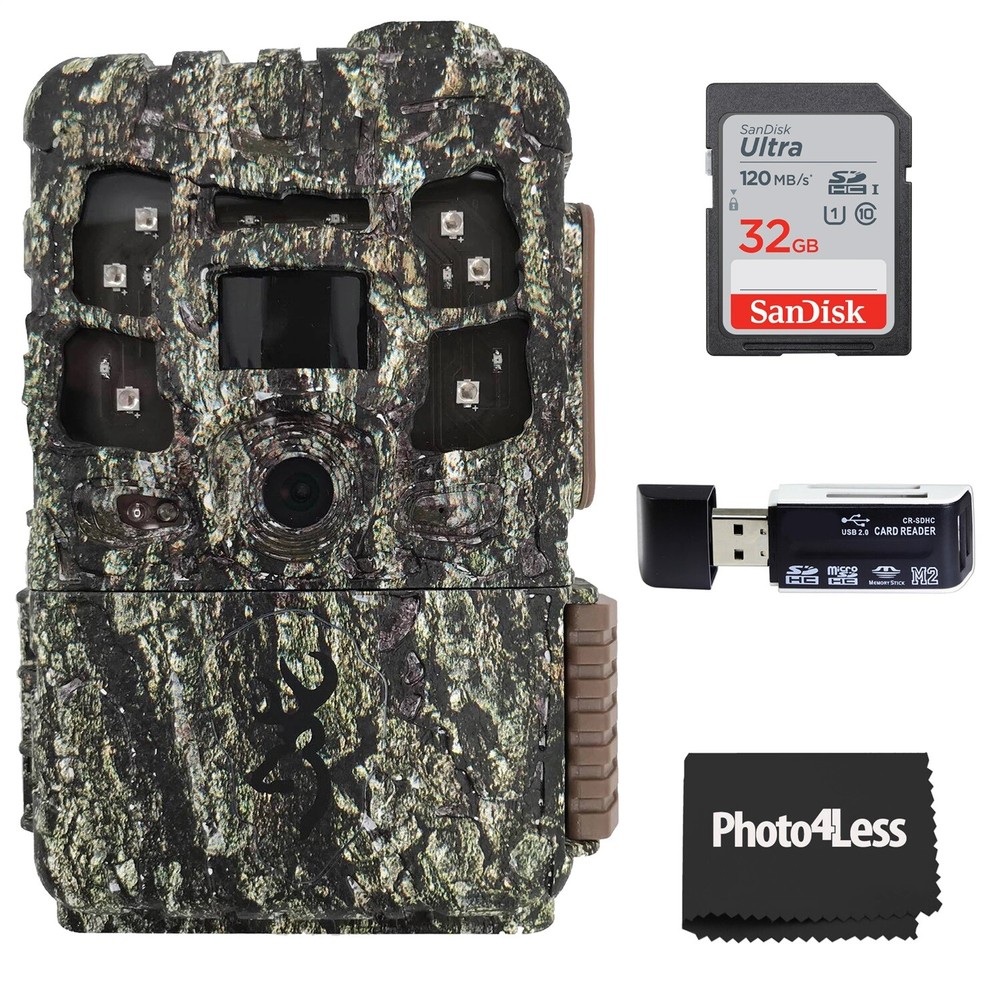 Browning Trail Camera Defender Pro Scout Max Cellular Trail Camera Bundle