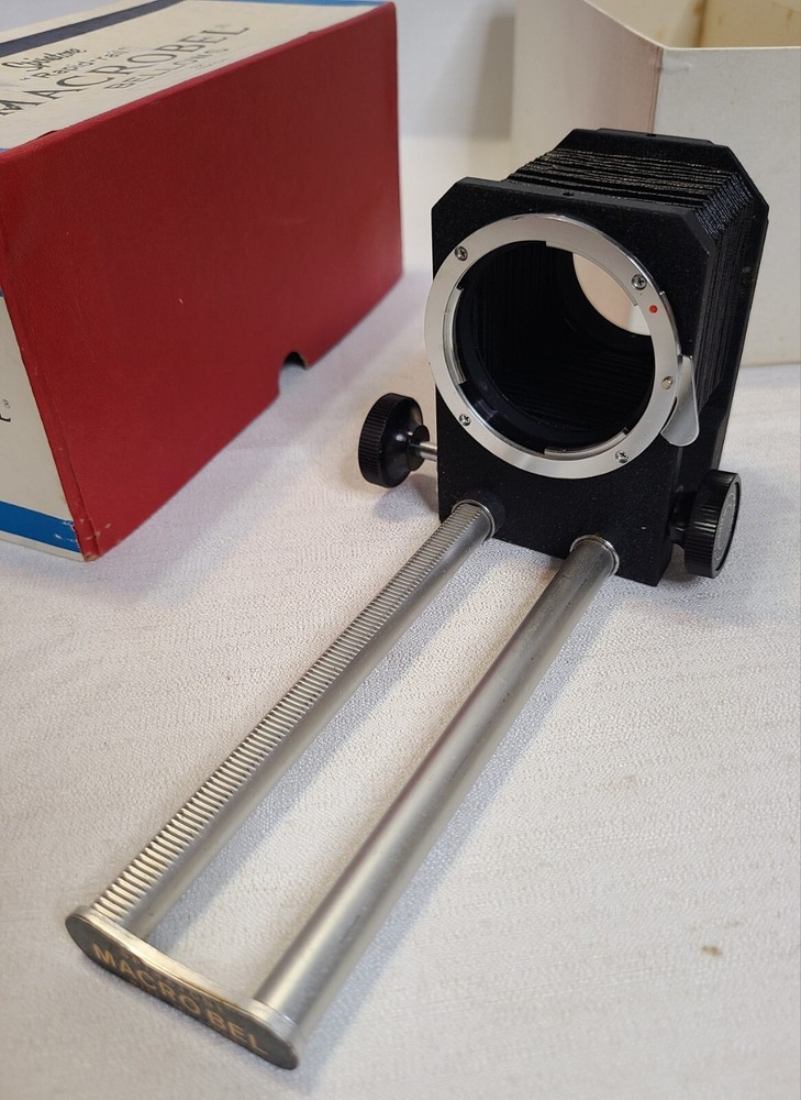 Vintage Camron Bellows for Camera & Original Box