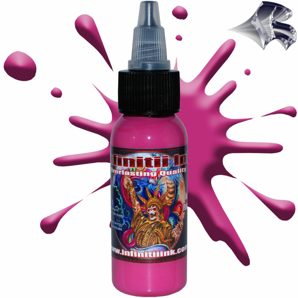 Infinitii Flamingo Pink Tattoo Ink 1 oz