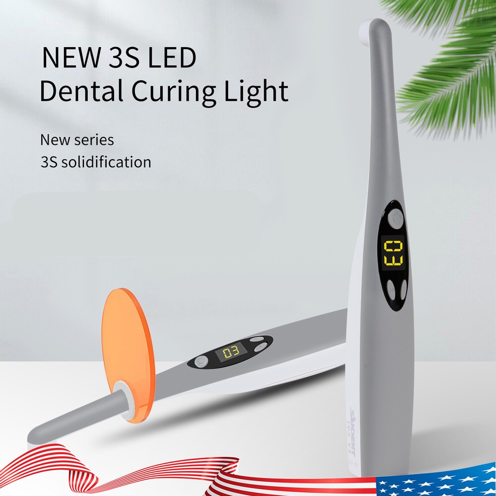 Dental Wireless Led Curing Light 3 Second iLED Cure Lamp For Woodpecker DTE dx