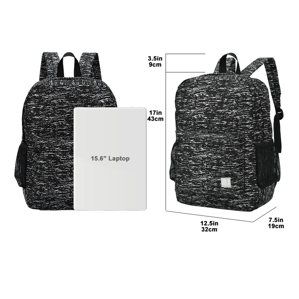 Reflective High Visibility Backpack for Commuters, Water-Resistant Laptop Bag