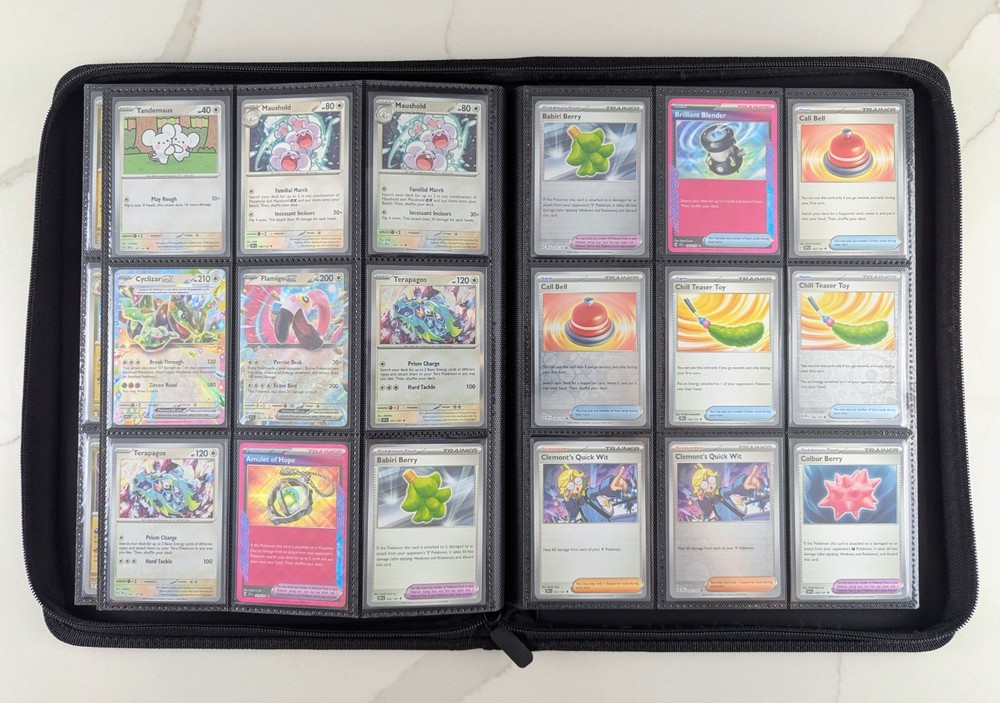 Pokémon Surging Sparks Complete Master Set /w Binder + Promos!