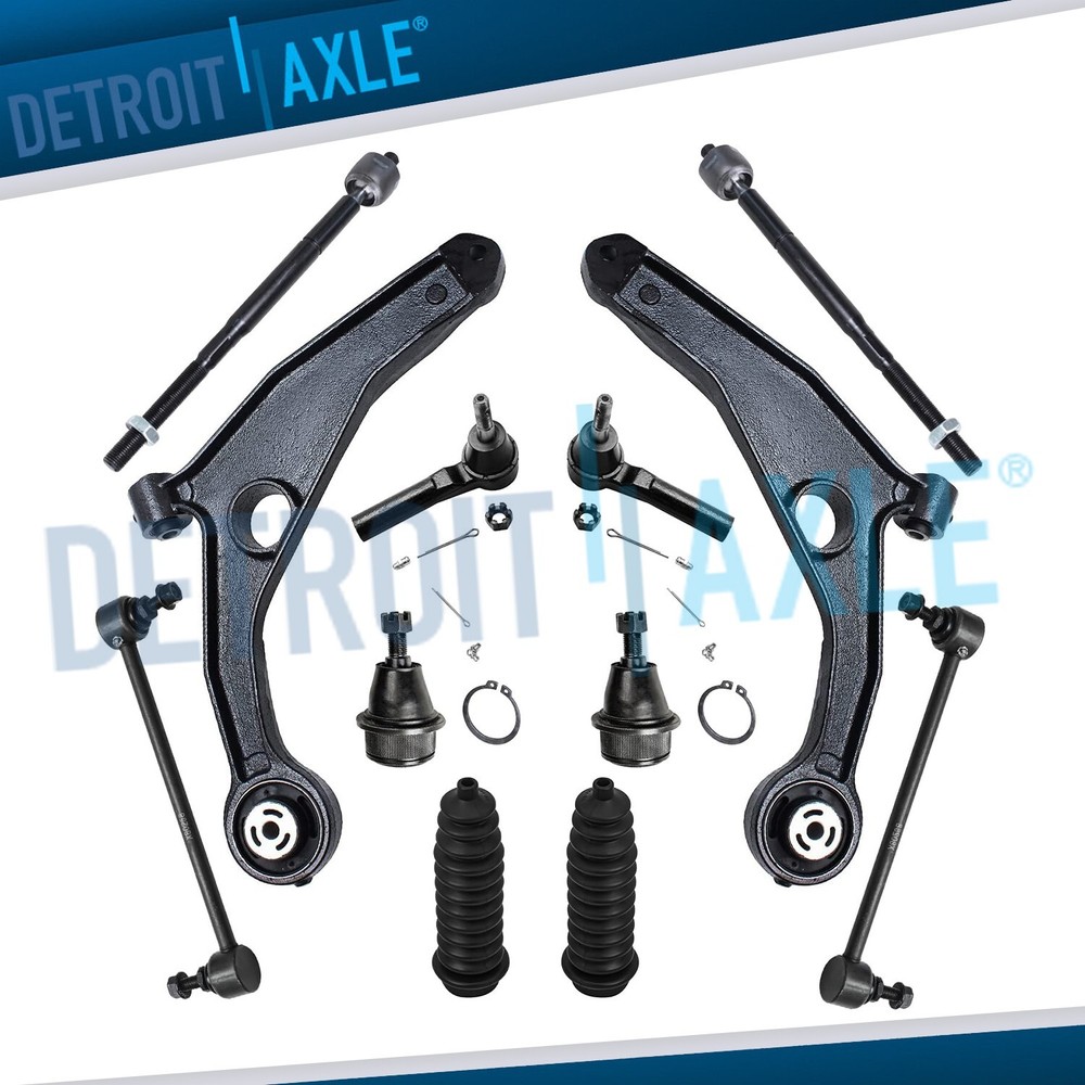 12pc Front Lower Control Arm Set & Suspension Kit for Sebring and Avenger