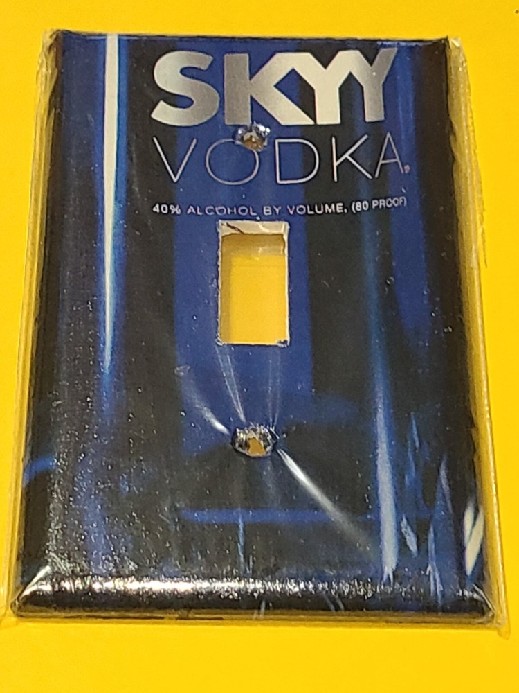 SKYY VODKA LIGHT SWITCH PLATE #2