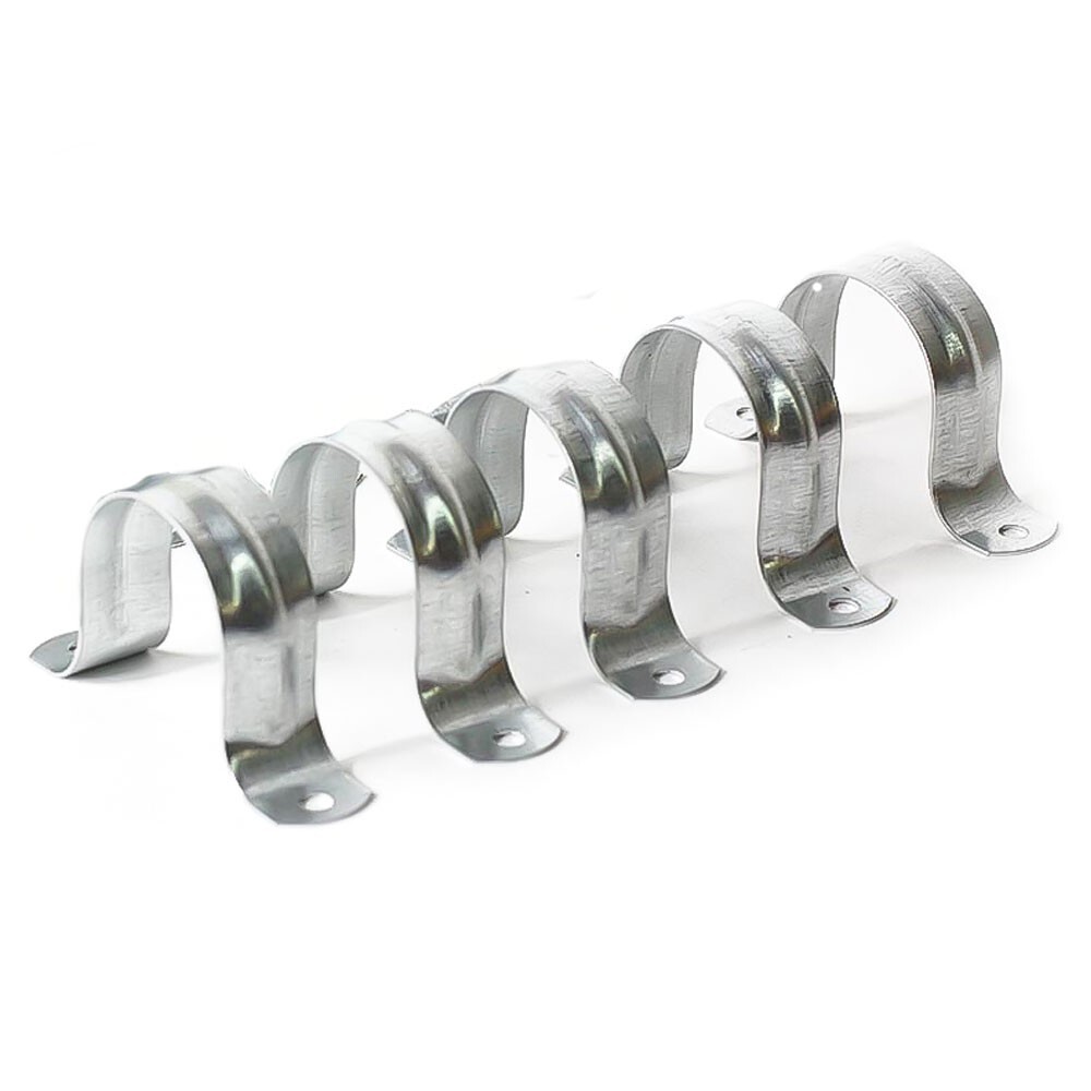 Thrifco 1-1/4 Inch Galvanized Pipe Strap -5/bag - 5244256