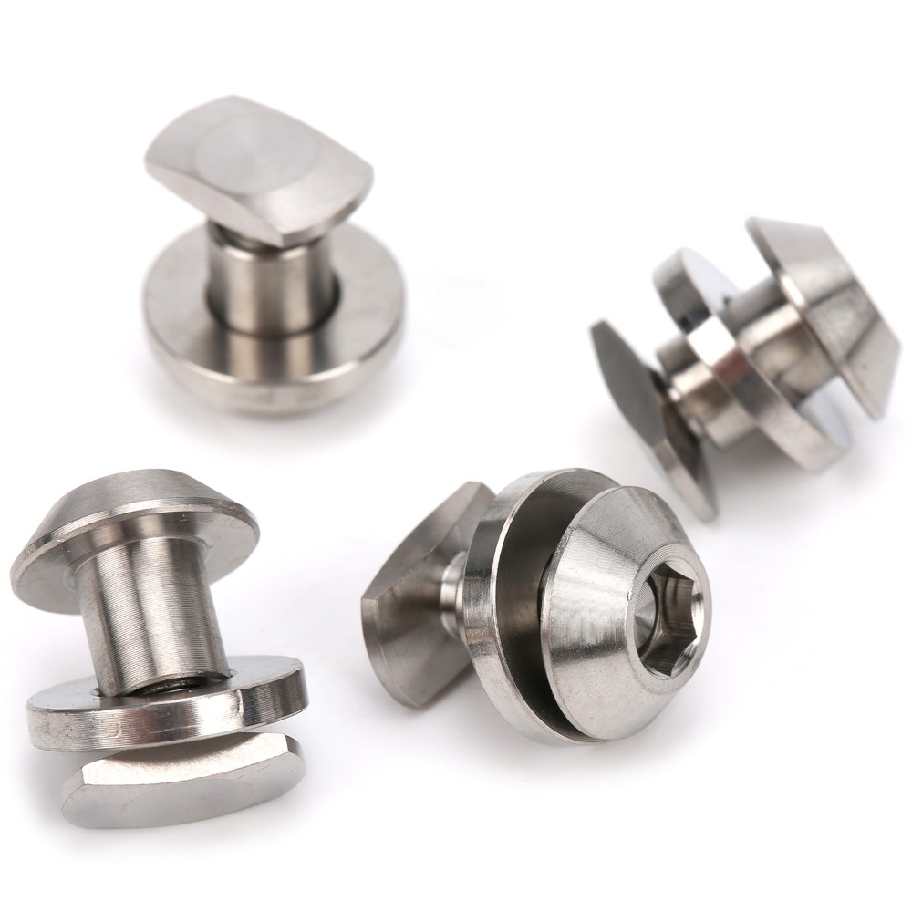 Titanium Alloy Disc Brake Bolt Nut Set For Folding Bike Modified Access
