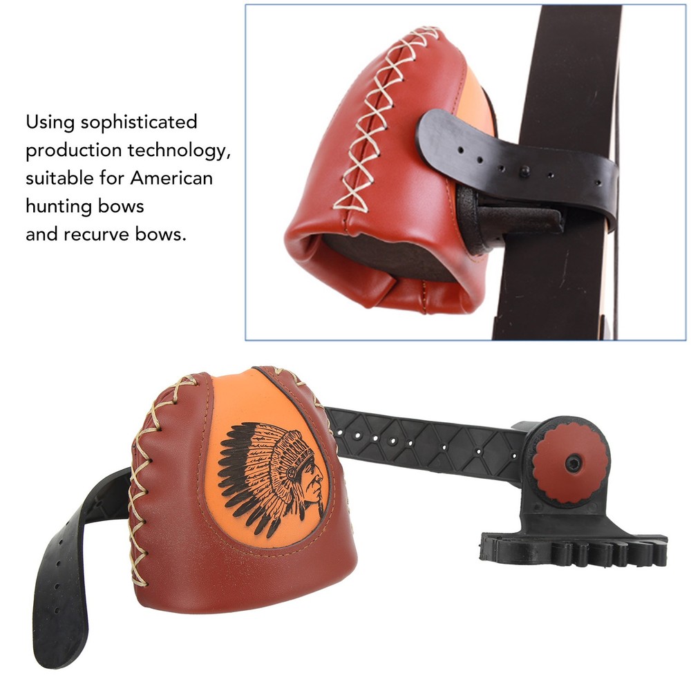 Quiver Quick Release System 4 Arrows Brown Leather Material Quiv NY