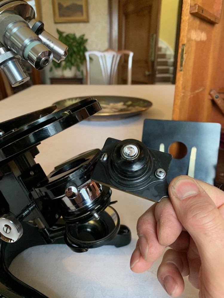 Vintage Watson Bactil Mono & Binocular Research Microscope #65792 - c1938, Cased