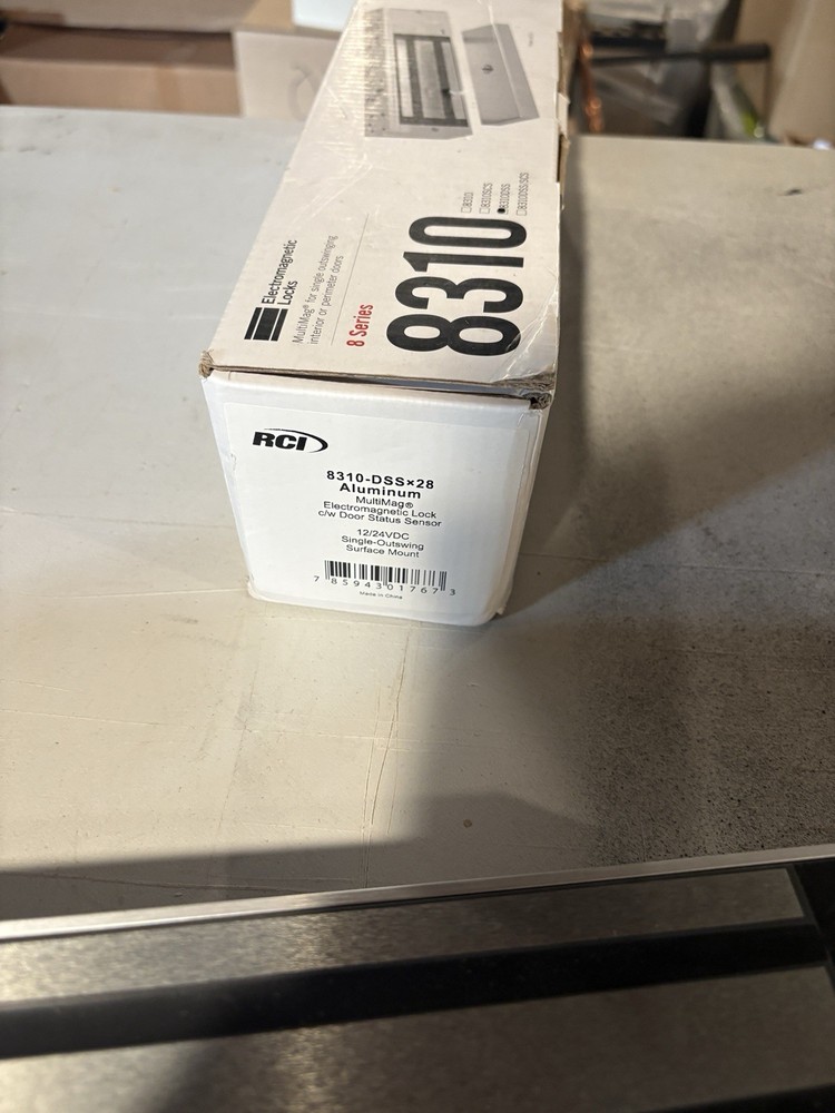 RCI 8310 MultiMag Electromagnetic Lock with Door Status Sensor