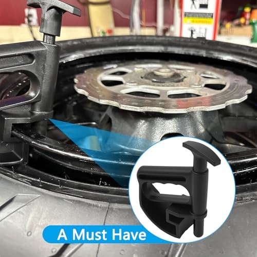 Universal Tire Bead Clamp Tools Drop Center Helper - Rim Pry Solid Nylon 2 Pack