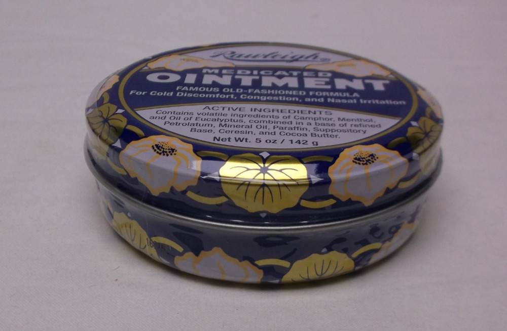Rawleigh Medicated Ointment 5oz Sealed Container