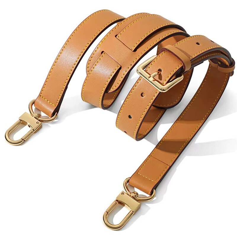 For Louis Vuitton Vachetta Leather Strap Replacement Strap Keepall Adjustable