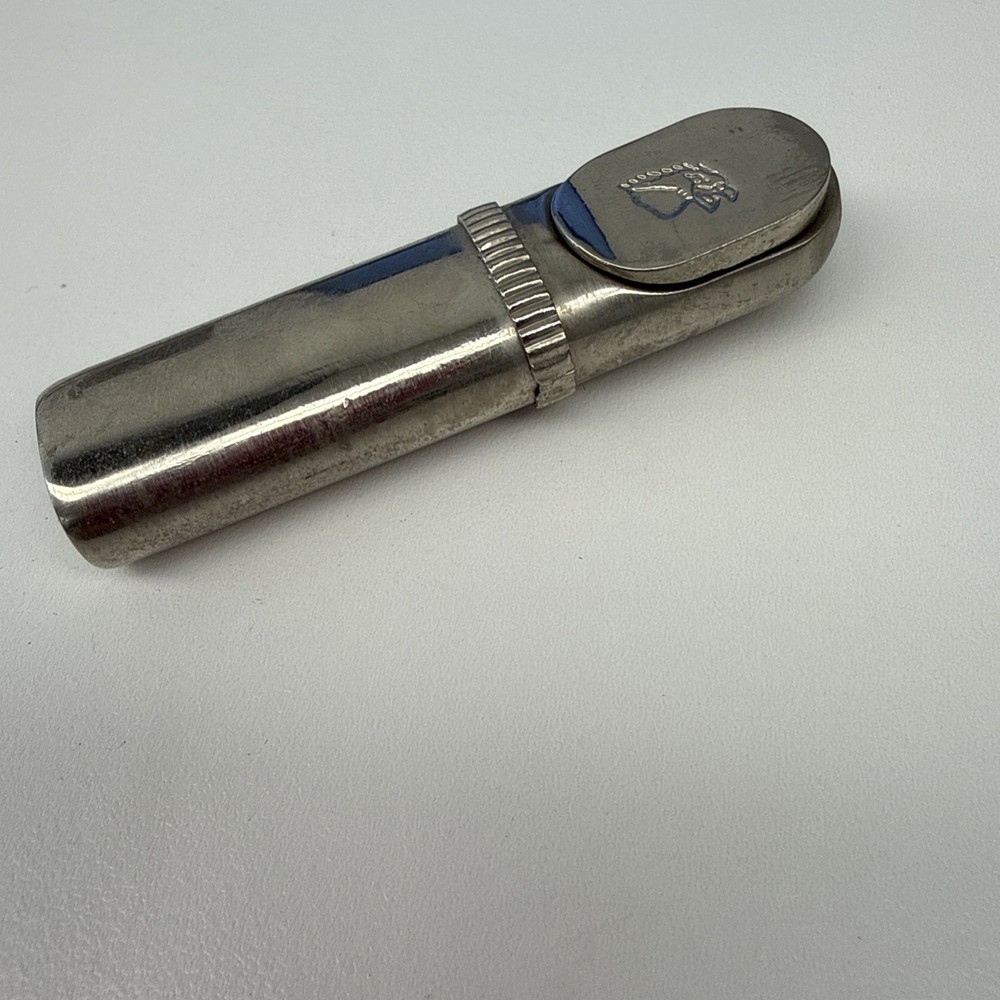 Unique Design With Eagle, Silver Tone Metal Butane Lighter
