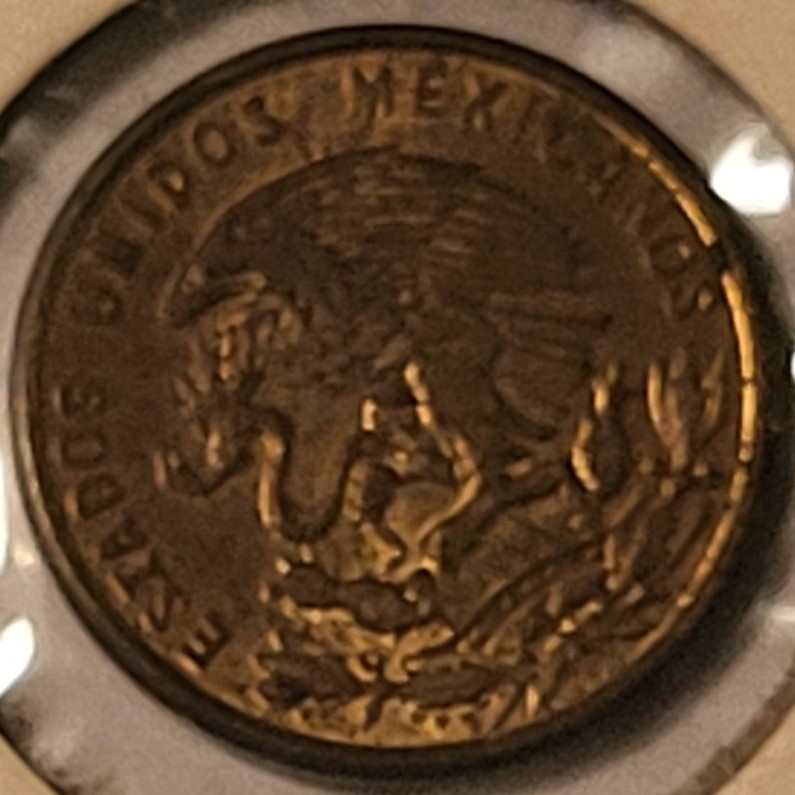 Mexico 1956 Mo 1 Centavo Coin