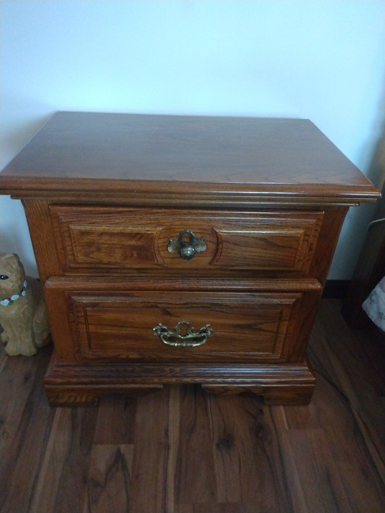 Full Size Oak Bedroom Set