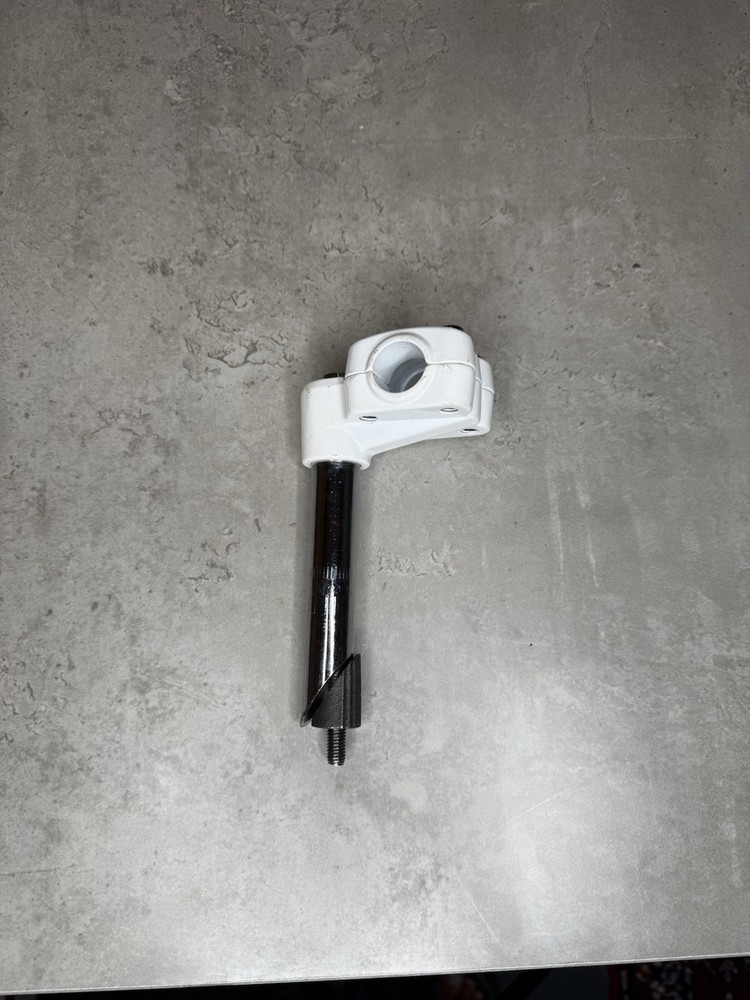 BMX 1" QUILL STEM White