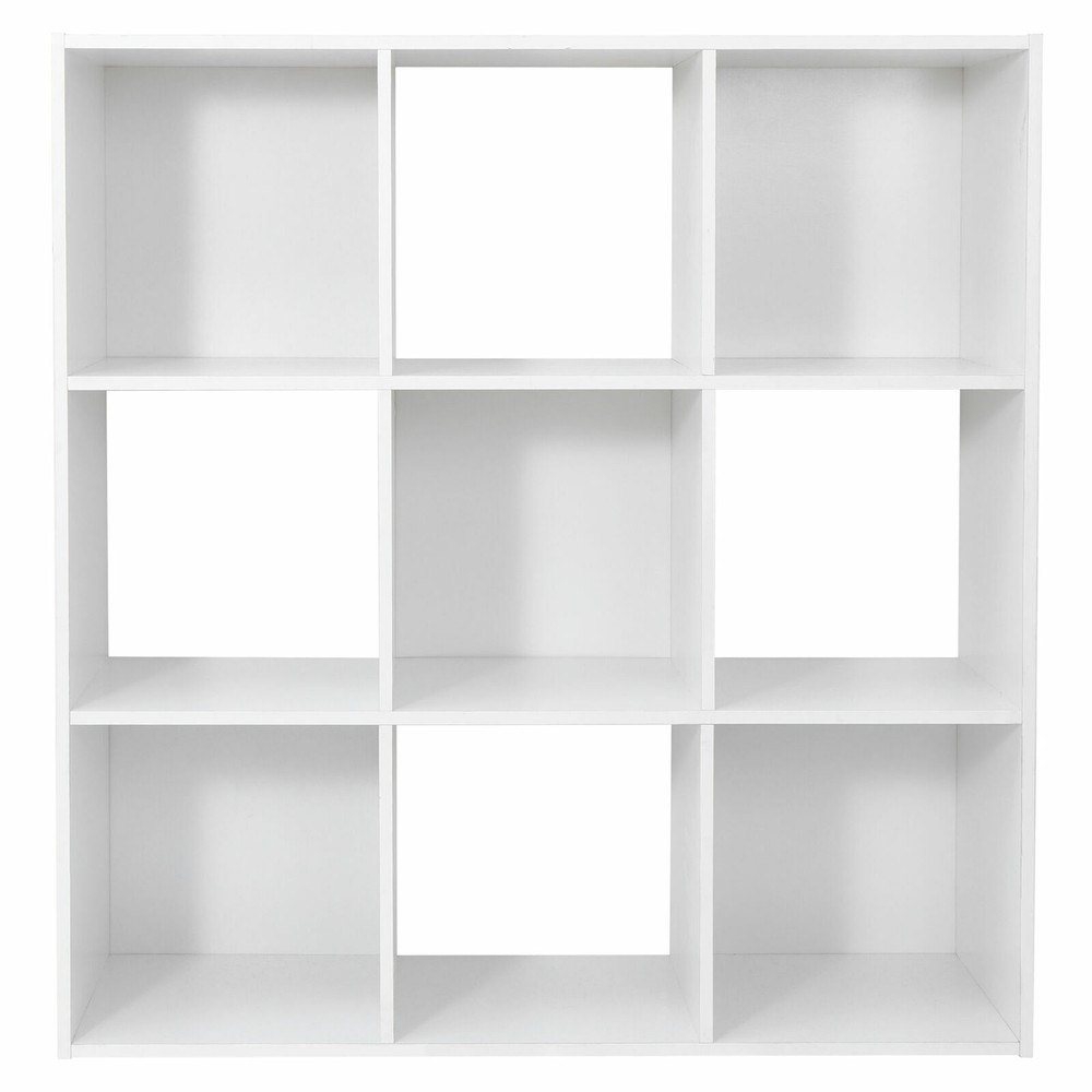 9-Cube Wood Storage Organizer Cabinet Cubical Chipboard Cupboard Display Rack