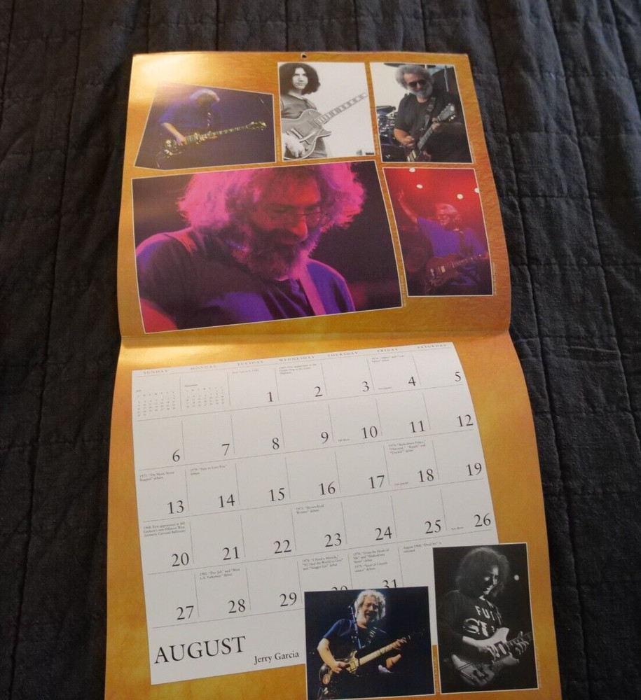 Vintage Grateful Dead 1995 Calendar