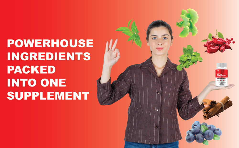 BioSteady Blood Optimizer, Bio Steady Advanced Formula (60 Capsules)