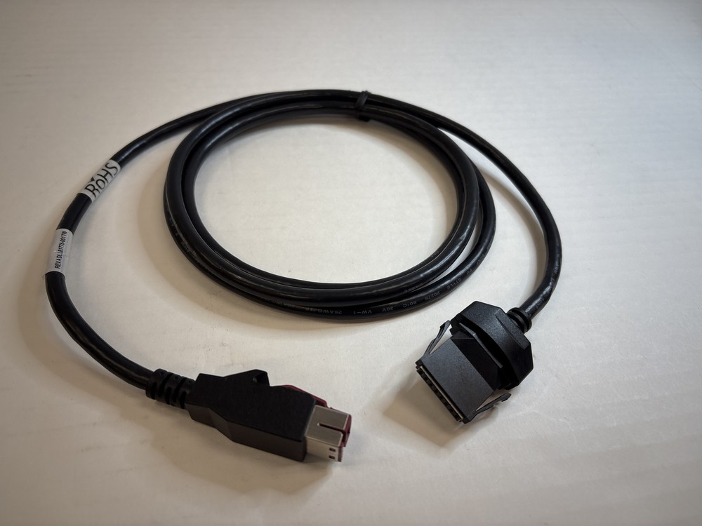 5C2B8AA HP Standard Power Cord Black 6 ft USB