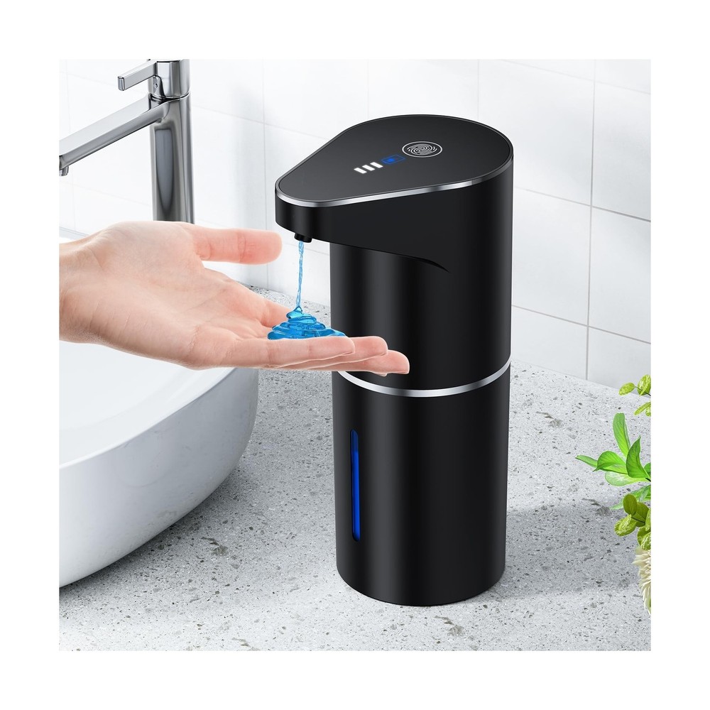 Automatic Soap Dispenser,Touchless Hand Wall Mount Rechargeable 3 Gear Adjust...