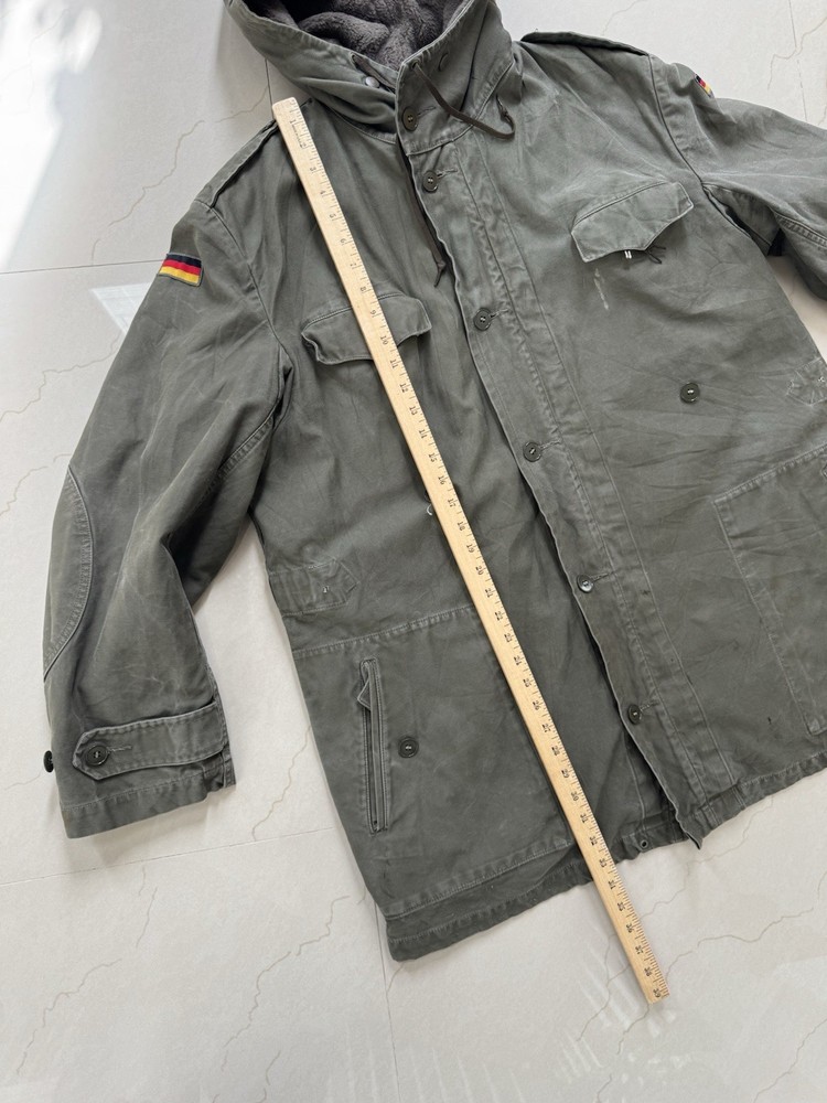 German Army Olive Drab Lined Parka Vtg 70s