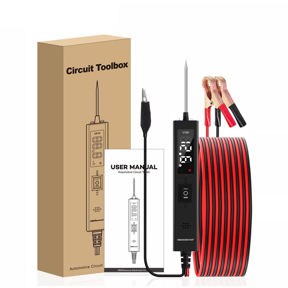 Car Digital Circuit Tester for Polarity Voltage Short Open Component Activate
