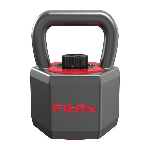 25lbs SmartStack Wide Handle Adjustable Kettlebell 40lbs Weights Exercises Black