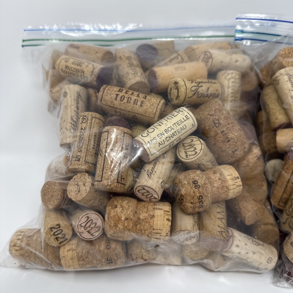 Wine Bottle Corks 3-Pounds Used