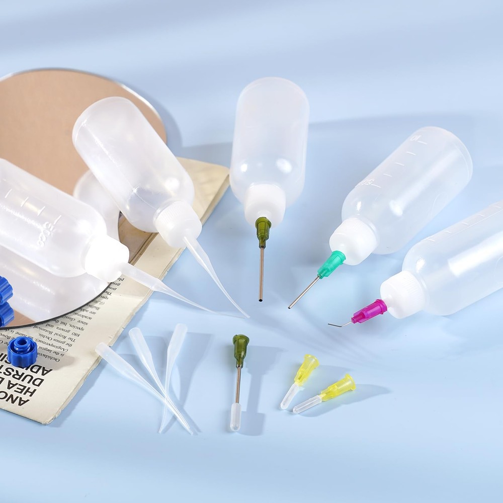 30ml Glue Precision Tip Applicator Bottle,Needle Squeeze Bottle