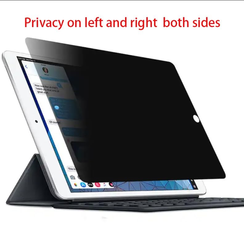 Privacy Screen Protector for iPad 9th 8th 7th Generation (10.2 Inch, hyaline