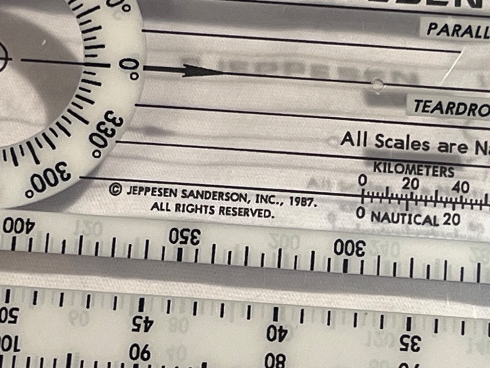 Jeppesen IFR Enroute Plotter PV-5
