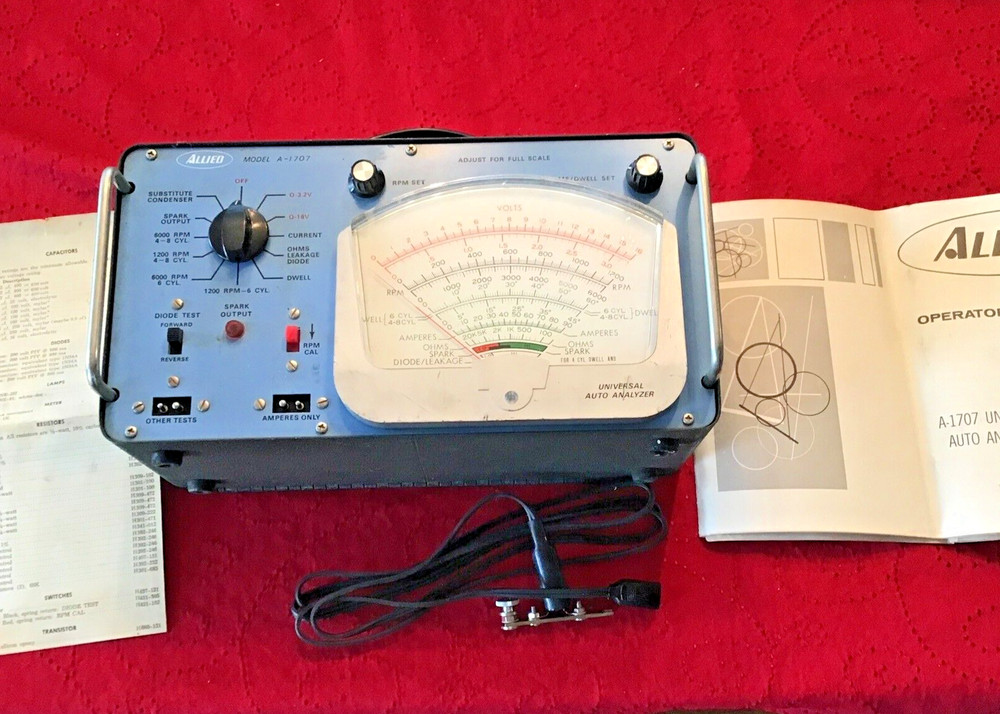 Allied A-1707 Universal Auto Analyzer with Manual