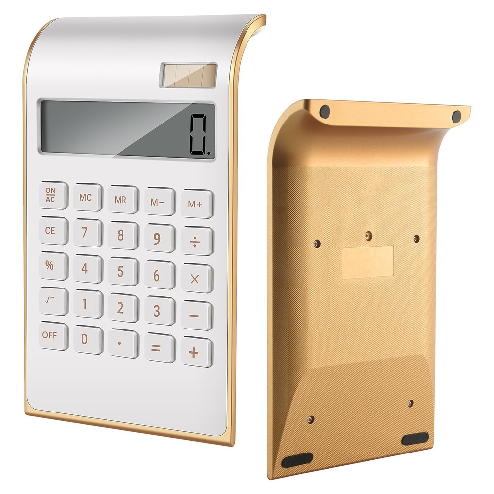 Calculator, Slim Elegant , /Home Electronics, Dual Powered Desktop7266