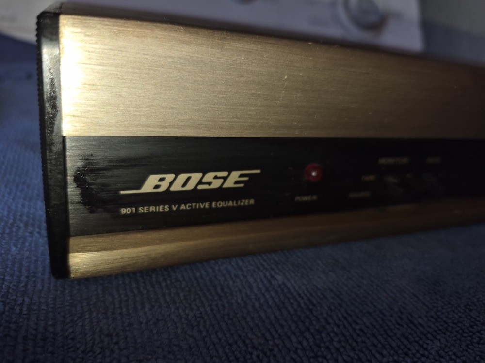 Bose 901 Series V Active EQUALIZER EXCELLENT Shape. Tested. Works As It Should.