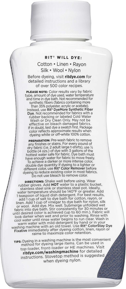 All-Purpose Liquid Dye, Denim Blue