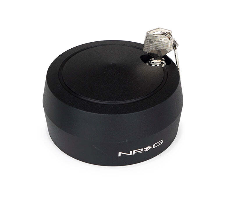 NRG Quick Lock 2.0 Anti-Theft Device for Steering Wheel Quick Release Black NEW
