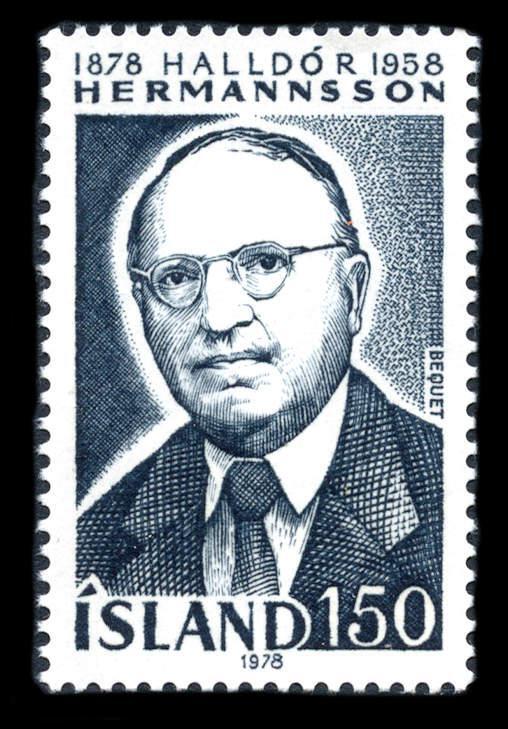 Iceland: 1978 Halldor Hermannsson, Historian (513) MNH