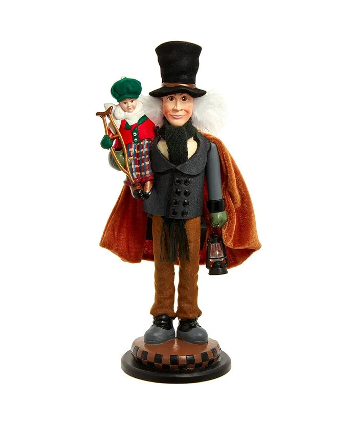 15" Hollywood Nutcrackers™ Bob Cratchit & Tiny Tim Nutcracker HA0688 w