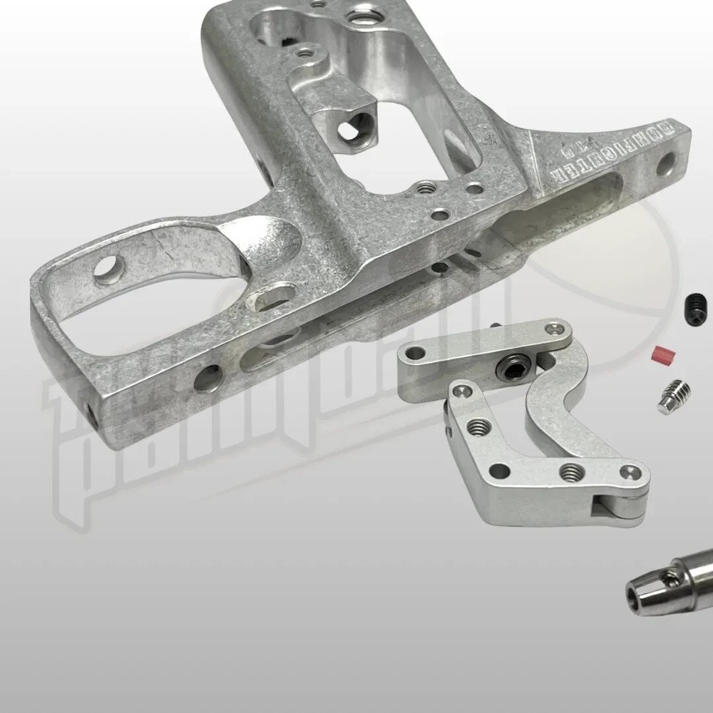 Shocktech Autococker Gunfighter 1.5 Trigger Frame w/ Short Timing Rod - RAW