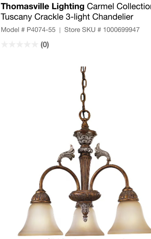 Progress Lighting Chandelier Model# p4074-55