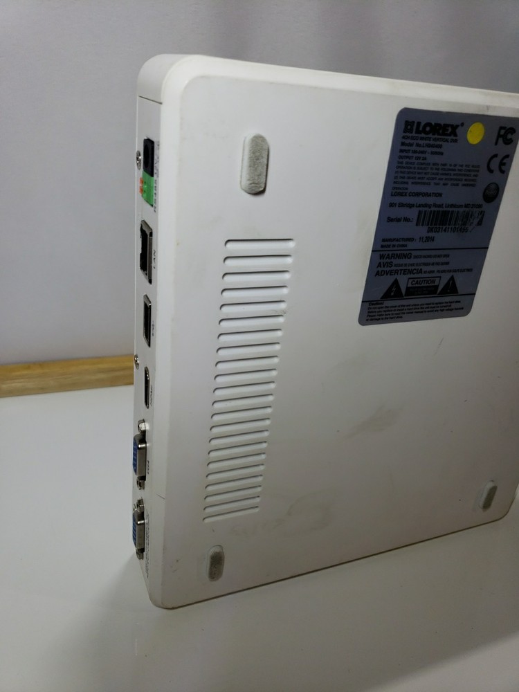 Lorex LH040400 DVR - Device Only, Some Cables & Manual