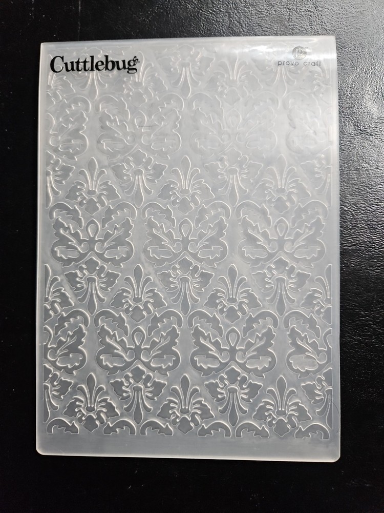 Cuttlebug/ Provo Craft Embossing Folder   no name on folder. *NEW*