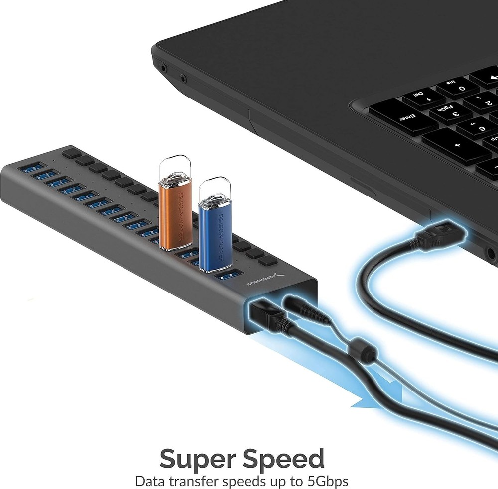 Sabrent 16 port usb hub