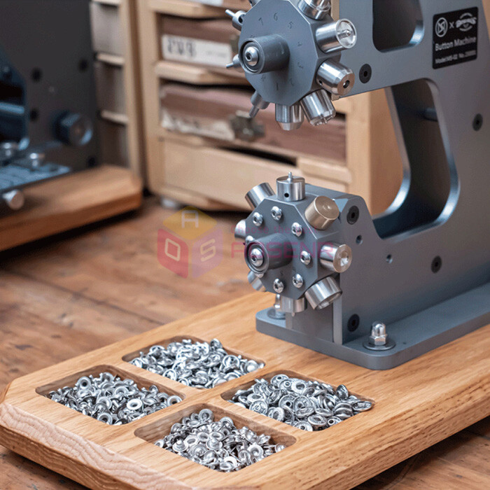 Multi Mold Button Press Machine Rivet Eyelet Snaps Hardware Installation Punch
