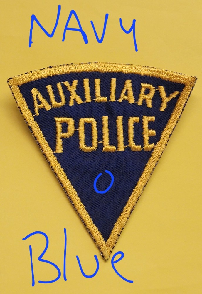 AUXILIARY POLICE PATCH TRIANGLE