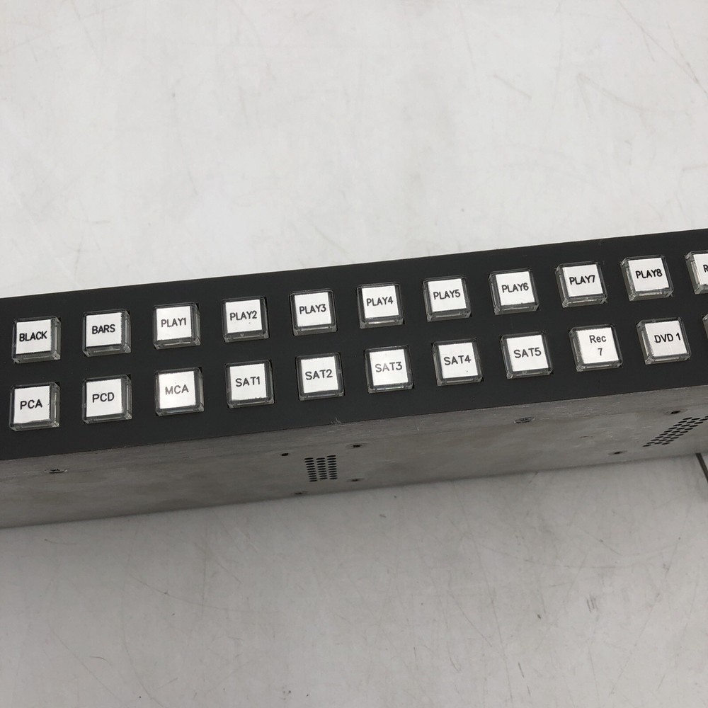 USED Grass Valley - Encore BPS Control Panel POWERS ON AS IS READ A